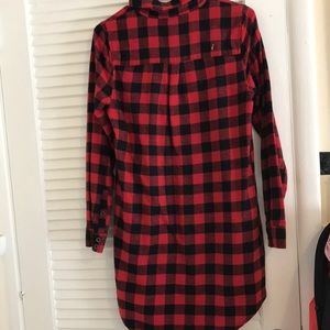 Flannel dress